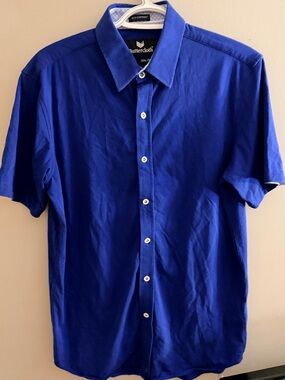 Buttercloth Blue button down IcyCotton